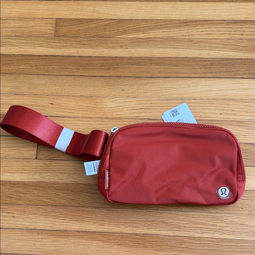 NWT lululemon athletica Dark Orange Belt Bag